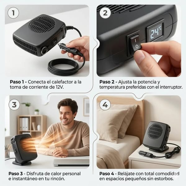 Caloventor para autos