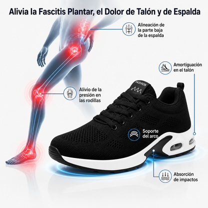 Orthora™ Pro — Zapatilla para Turnos de 12 Horas: Alivia el Dolor de Pies, Rodillas y Espalda Todo el Día