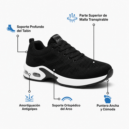 Orthora™ Pro — Zapatilla para Turnos de 12 Horas: Alivia el Dolor de Pies, Rodillas y Espalda Todo el Día