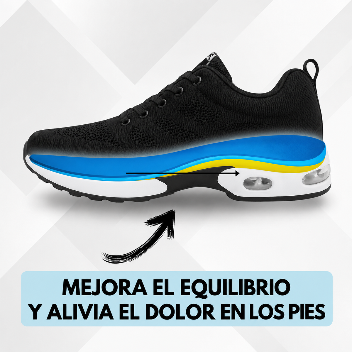 Orthora™ Pro — Zapatilla para Turnos de 12 Horas: Alivia el Dolor de Pies, Rodillas y Espalda Todo el Día