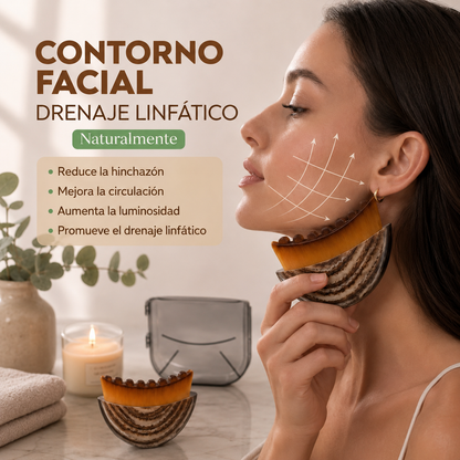 Cepillo Drenaje Linfático Fluvé™ - Reduce Hinchazón Facial  en Minutos