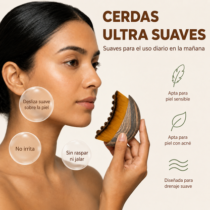 Cepillo Drenaje Linfático Fluvé™ - Reduce Hinchazón Facial  en Minutos